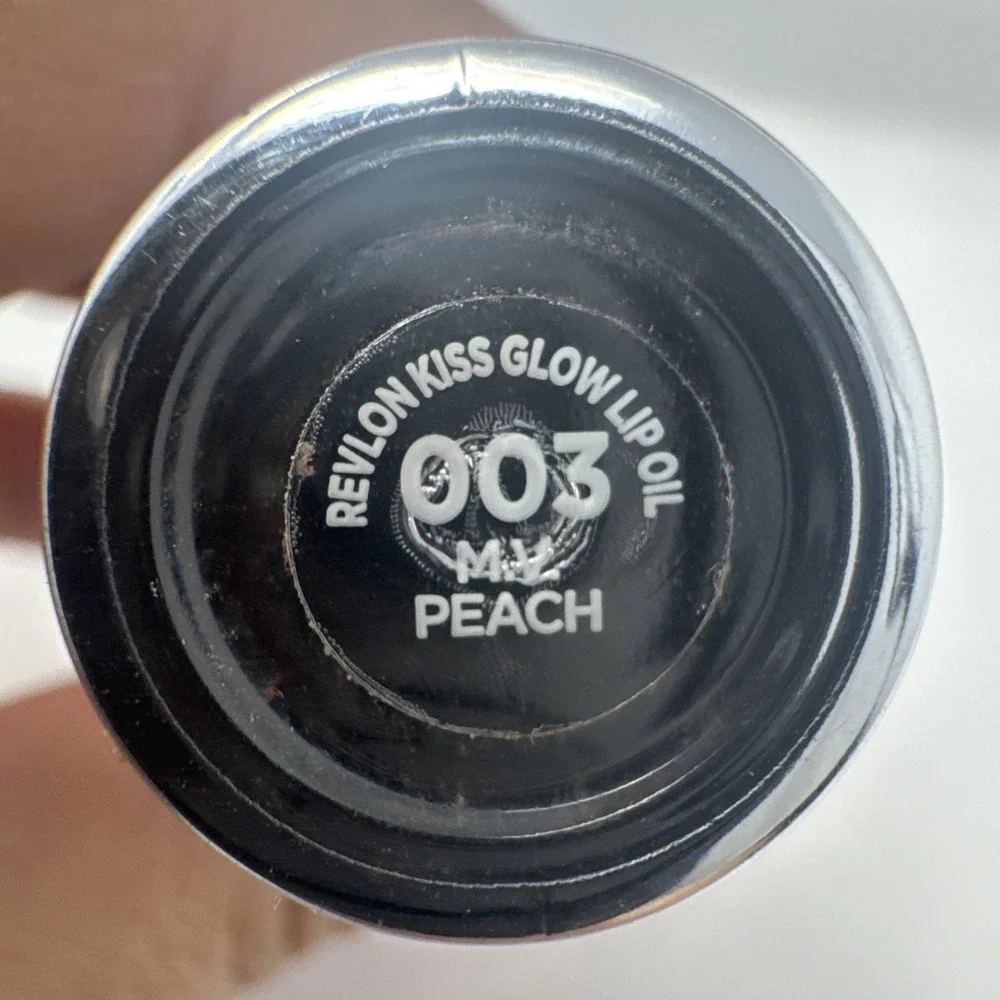 8 REVLON Kiss Glow Lip Oil M.V. PEACH 003 6 mL